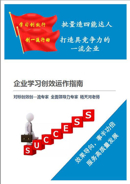 企業學習創效運作指南 企業學習創效運作指南